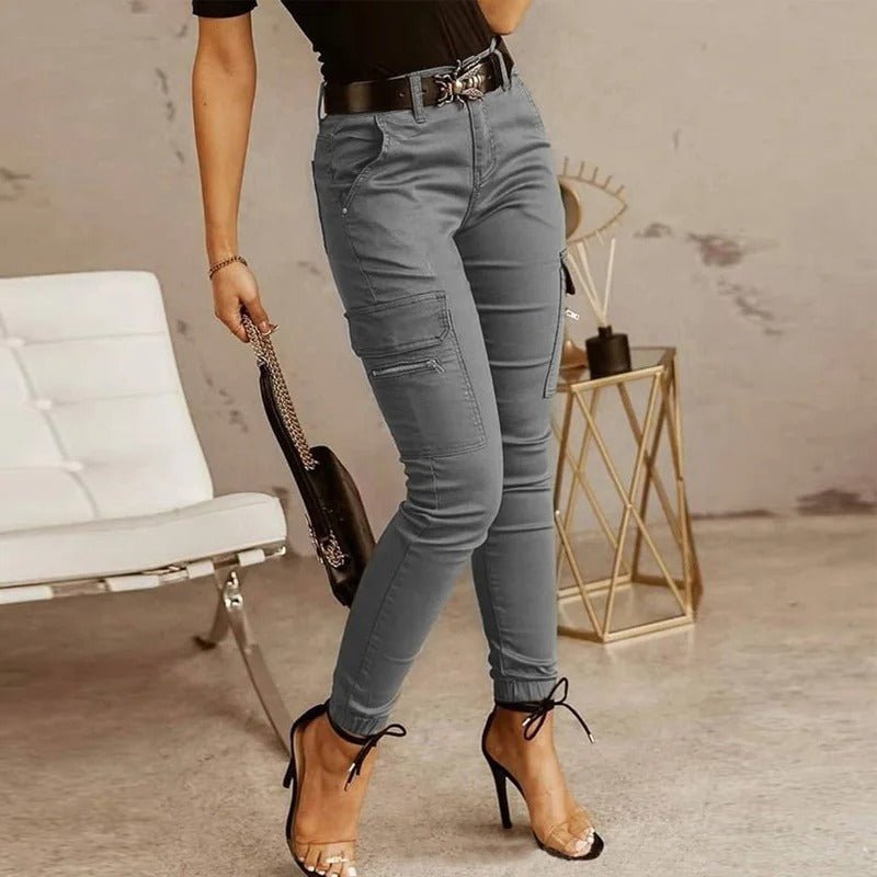 Comfy Cargo Jeans til dame (1+1 GRATIS)