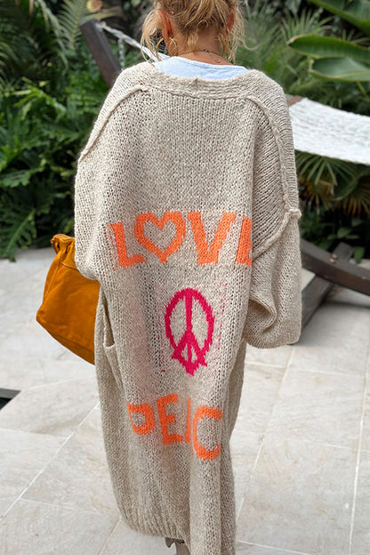 Coralie | Peace Stilig cardigan