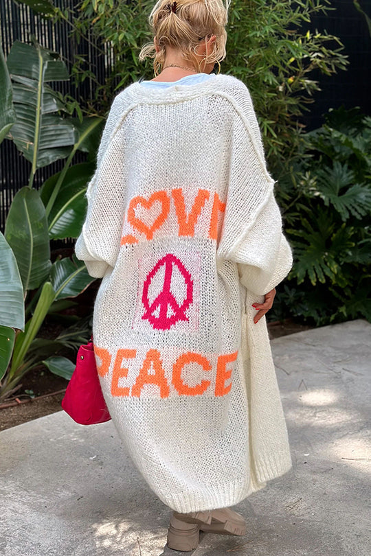 Coralie | Peace Stilig cardigan