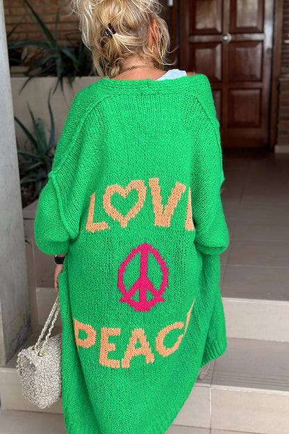 Coralie | Peace Stilig cardigan