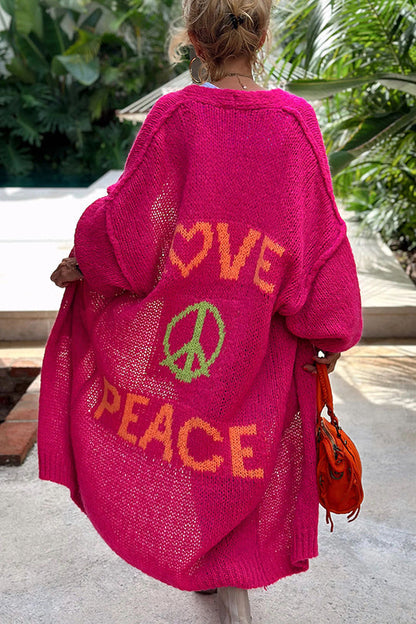 Coralie | Peace Stilig cardigan