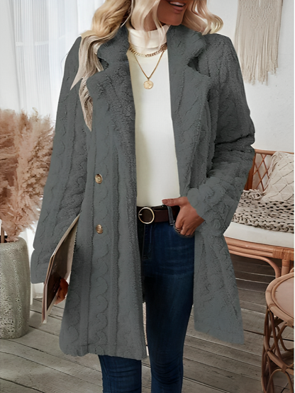 Cosy Classics vinterjakke i flanell for damer