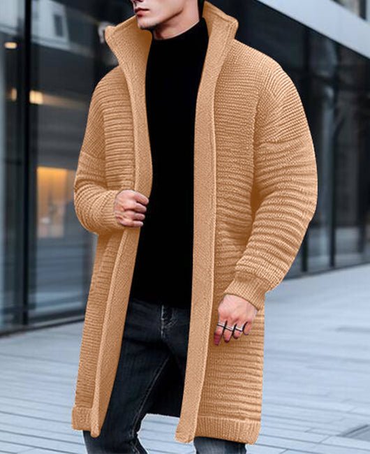 Trevor lang cardigan til menn