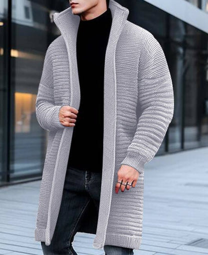 Trevor lang cardigan til menn