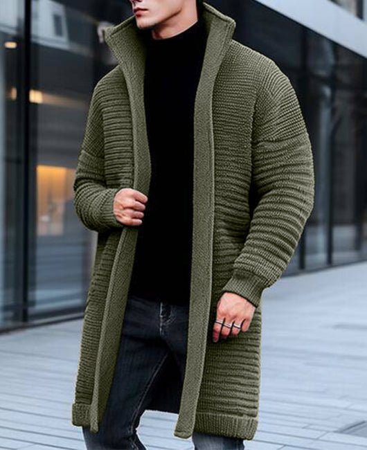 Trevor lang cardigan til menn