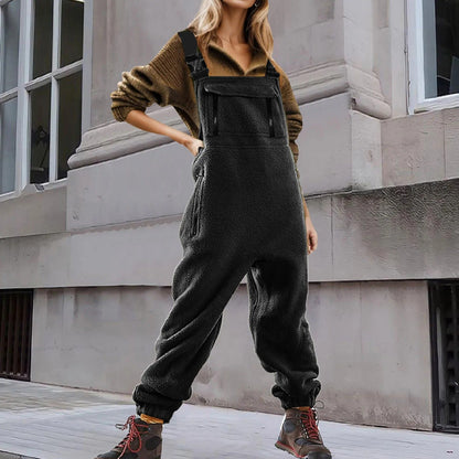 Varm jumpsuit for kvinner casual jumpsuit